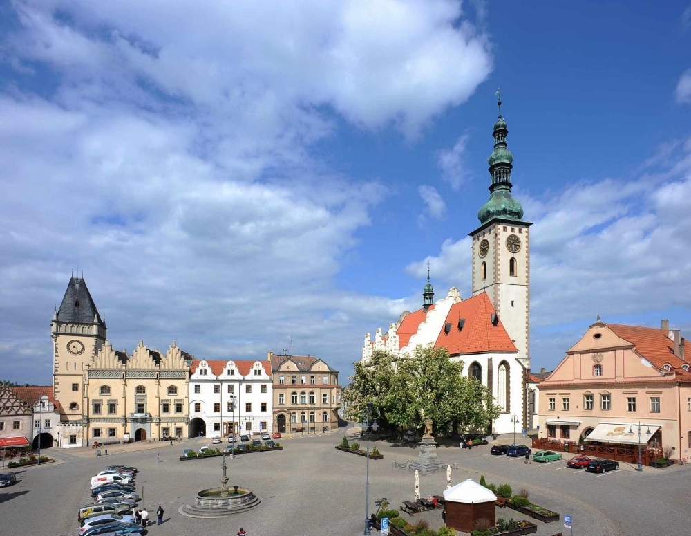 Žižkovo náměstí Tábor - zdroj: visittabor.eu