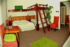 Čtyřlůžkový pokoj+přistýlka/Quadruple Room+extra bed